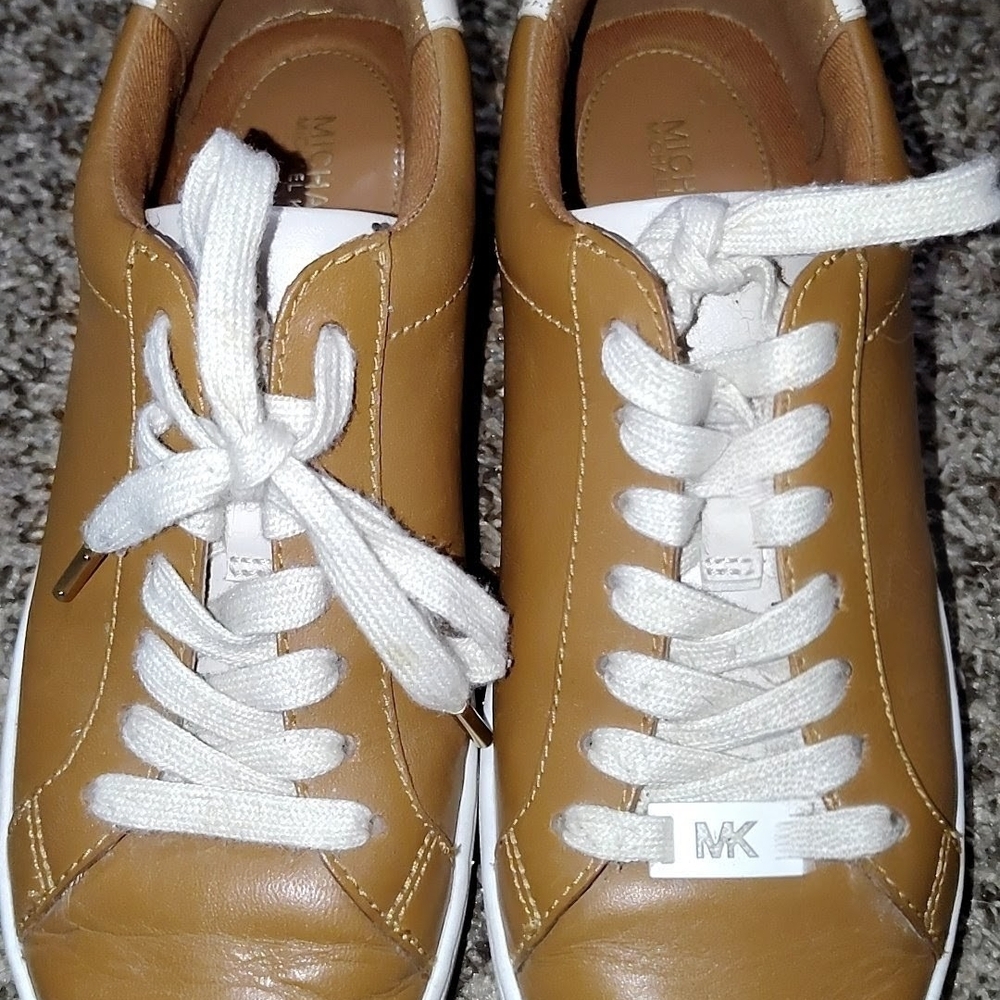 Michael Kors Tan Sneakers